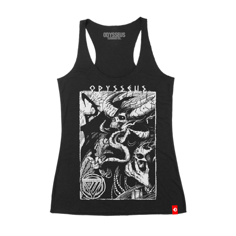 Beelzebill Caster Racerback Tank