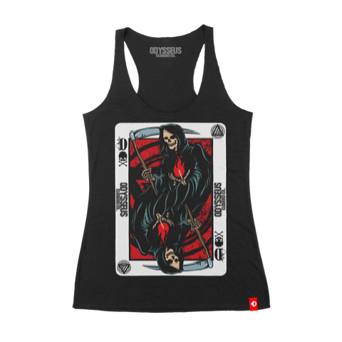 Death Card Racerback Tank