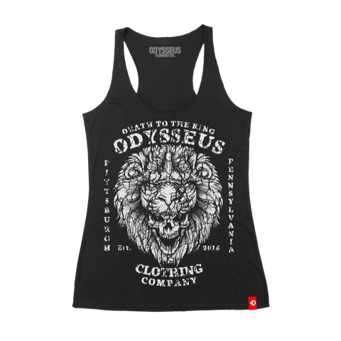 Death to the King Racerback Tank