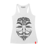 Remember Racerback Tank (Bone)