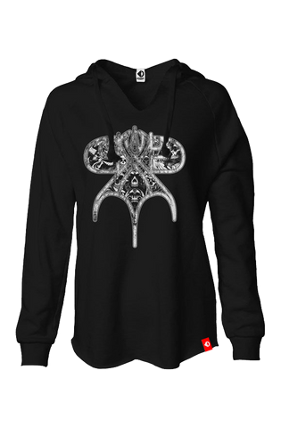 Acheron Women's Lightweight Wash Hoodie hoodies Odysseus Clothing 