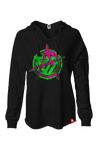 Acid Death Anarchy Women's Lightweight Wash Hoodie hoodies Odysseus Clothing 