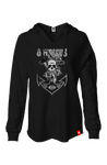 All-Seeing Anchor Women's Lightweight Wash Hoodie hoodies Odysseus Clothing 