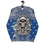 Bandana Unisex Hoodie Odysseus Clothing XS Blue 