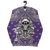 Bandana Unisex Hoodie Odysseus Clothing XS Purple 