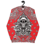 Bandana Unisex Hoodie Odysseus Clothing XS Red 