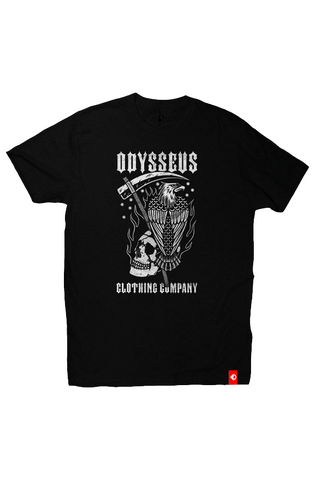 Death Eagle Unisex T-Shirt tshirts Odysseus Clothing 