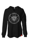 Geometrik Women's Lightweight Wash Hoodie hoodies Odysseus Clothing 