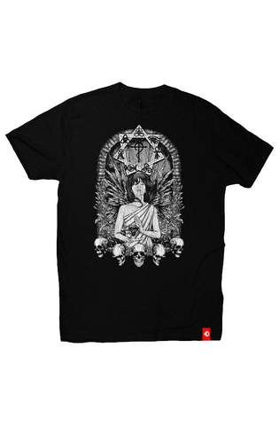 Heptagram Unisex T-Shirt tshirts Odysseus Clothing 