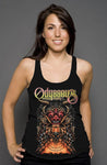 Leyak Racerback Tank tank tops Odysseus Clothing xs solid black triblend 