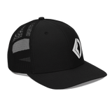 Palintonos Offset Snapback Trucker Cap Odysseus Clothing 