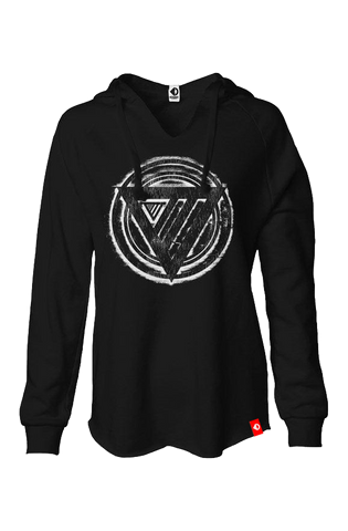 Wreak Havok (Bleach) Women's Lightweight Wash Hoodie hoodies Odysseus Clothing 