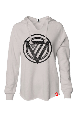 Wreak Havok Women's Lightweight Wash Hoodie (Bone) hoodies Odysseus Clothing 